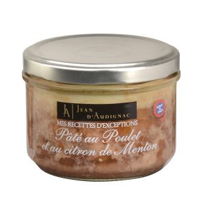 Pâté au poulet et au citron de Menton