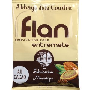 Flan cacao préparation pour entremets